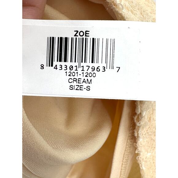 Dress The Population Zoe Sequin Dress Small - Picture 6 of 7